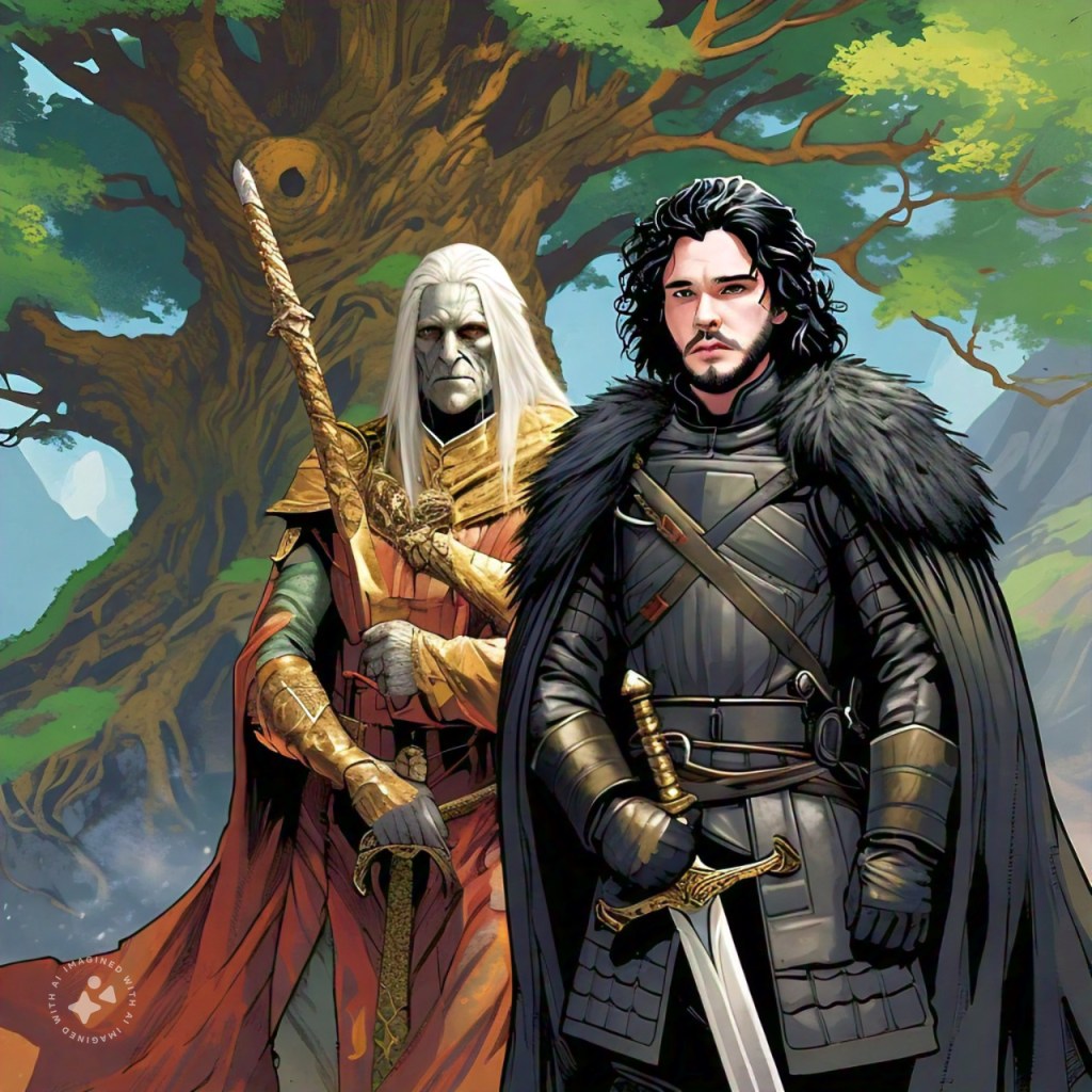 Game Of Thrones through the Eyes of Elden Ring Pt. IV: Jon Snow and the Tarnished/Elden&nbsp;Lord!